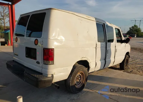 2007 Ford E-250 Commercial/Recreational z USA, uszkodzony, nr VIN 1FTNE24L77DA52803